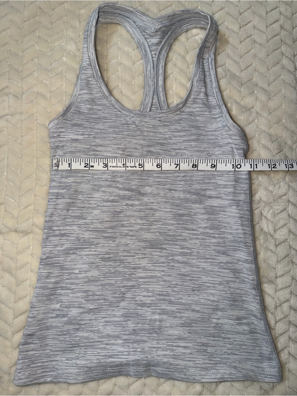 Lululemon Racerback Tank Grey MultiSize 2 - Picture 3 of 3